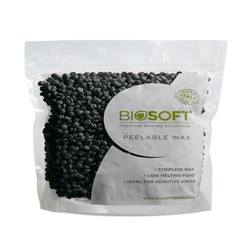 BIOSOFT CHARCOAL PEELABLE WAX